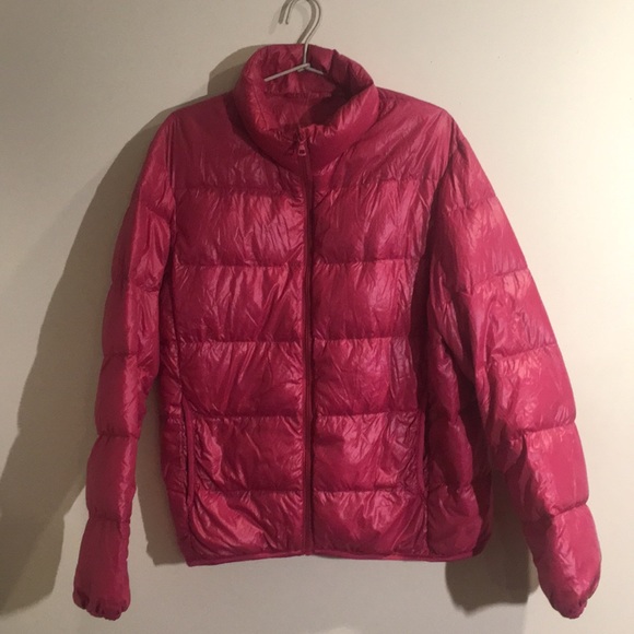 Uniqlo Jackets \u0026 Coats | Uniqlo Ultra Light Down Jacket in Pink | Color: Pink | Size: S | Lisavanwagner97's Closet